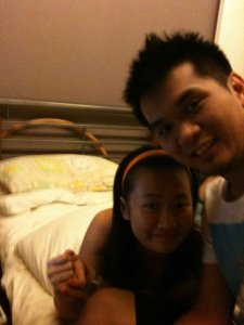 our first ancient photo together in 2009...hahaha