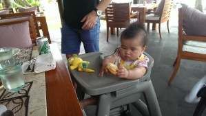 Kat with her very own nice nice homemade bread:)